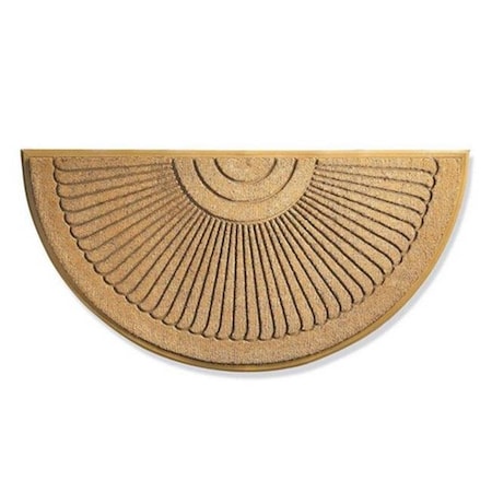 Jmj JMJ LE 81068 30X48 Sunburst Coir Door Mat; Beige; 30 x 48 in. LE 81068 30X48